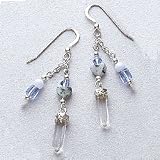 XVI The Tower Sterling Silver Earrings