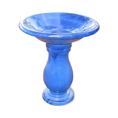 Cobalt Bird Bath