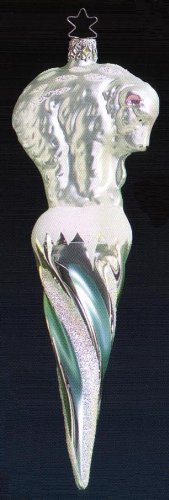 Old World Christmas German Legacy, #1275, Polar Bear on Icicle, by Inge-Glas of Germany Old World Christmas German Legacy, #1275, Polar Bear on Icicle, by Inge-Glas of Germany