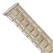 Watch Band Expansion Metal Stretch Silver Color Thin Line fits 17mm to 21mm