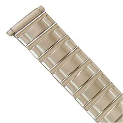 Watch Band Expansion Metal Stretch Silver Color Thin Line fits 17mm to 21mm