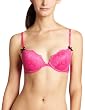 Betsey Johnson Women's Rebel Rose Bump Has Graduated Padding For Ultimate Lift Bra