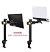 FLEXIMOUNTS 2 in 1 D1L Desk Laptop Stand Mounts Fits up to 15.6