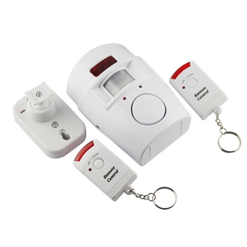 New Motion Sensor Alarm Infrared Remote Home Security