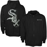 Mens Chicago White Sox Full Zip Field Idol II Hooded Sweatshirt