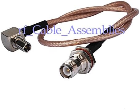 RP-TNC female to TS9 male RA RF Jumper cable Sierra Wir Ships from USA