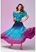 Apparel : metrostyle Ombre Peasant Skirt