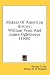 Books : Makers Of American History: William Penn And James Oglethorpe (1905)