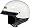 HJC CS-2N WHITE SIZE:MED MOTORCYCLE Open-Face-Helmet