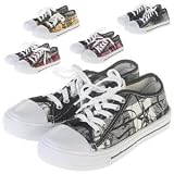 ただのチェックじゃ物足りない貴女に　ラウル　アートギンガムスニーカー shoes207 ゴスロリ ロリータ パンク コスプレ コスチューム メイド イエロー 235