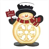 CHEERFUL SNOWMAN FIGURE