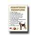 Airedale Terrier Property Laws Fridge Magnet