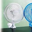 Lasko 6-Inch 2-SPEED White Clip Fan