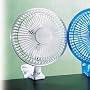 Lasko 6-Inch 2-SPEED White Clip Fan
