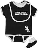 Chicago White Sox Baby Bib and Bootie Creeper Set