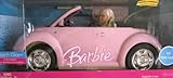 Barbie Beach Glam Remote Control Volkswagen New Beetle Convertible Vehicle w Barbie Doll - Radio Shack Exclusive (2007)