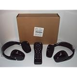 2 GM Headphones & Remote (sku 91) ,2002-2006, GMC Yukon,Sierra , Cadillac... by General Motors