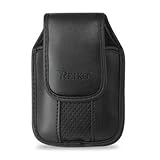 Leather Pouch Protective Carrying Cell Phone Case for BlackBerry Torch 9800 Curve 3G 9300 9330 Curve 8330 8300 8520 8530 8900 Bold 9700 9780 / ZTE MSGM8 II Cricket / HTC Pure / LG Octane Verizon Vu Plus enV3 VX-9200 Rumor Touch GM730 / Motorola Bravo Flipside ATandT Defy T-Mobile / Palm Pixi / Pixi
