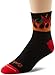 SockGuy Men's Spicy Socks, Black, Large/X-Large