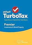 TurboTax Premier 2015 Federal + State Taxes + Fed Efile Tax Preparation Software - PC Download