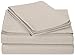 Amazon Basics Lightweight 200 Thread Count Sheet Set - Queen, Graphite