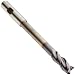 Niagara Cutter AL337 High Speed Steel (HSS) Square Nose End Mills, Long Length, Long Reach, Inch, Weldon Shank, TiAlN Finish, Roughing and Finishing Cut, 37 Degree Helix, For Use With Aluminum
