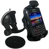 Amzer Suction Cup Windshield, Dash or Console Mount for BlackBerry Tour 9630 (Black)