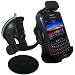 Amzer Suction Cup Windshield, Dash or Console Mount for BlackBerry Tour 9630 (Black)