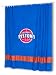 Detroit Pistons Microsuede Shower Curtain