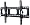 PLB103M Universal 32-55" LCD/ Plasma TV Wall Mount Bracket Black w/ Tilt & Security Lock