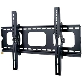 PLB103M Black Universal 32-55" LCD/ Plasma TV Wall Mount Bracket Tilt w/ Security Lock