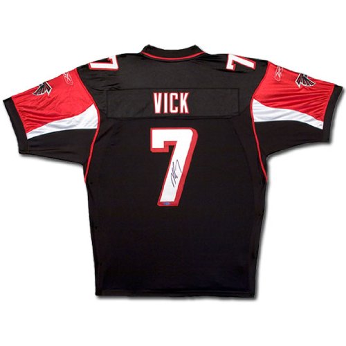 Michael Vick Hand Signed Atlanta Falcons Alternate/Black Jersey
