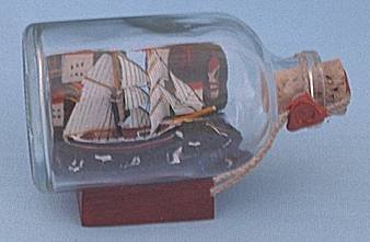 Brigantine mit Landschaft Mini