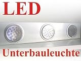 72 LED Unterbauleuchte Downlight Unterbaulampe WEISS