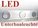 72 LED Unterbauleuchte Downlight Unterbaulampe WEISS