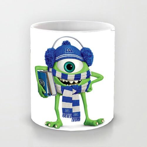 Home Basic Monsters University Mike Wazowski Scarves Hats Books Disney Pixar Funny Tea Mugs,Coffer Mugs,Water Mugs