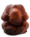 Hand Carved Wooden Weeping Buddha Statue