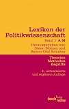 Lexikon der Politikwissenschaft Bd. 1: A-M: Theorien, Methoden, Begriffe