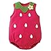 Lovely Newborn Kids Baby Boy Girl Romper Jumpsuit (Age:3-6M, Hot Pink)