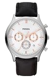 Fossil - Ansel Leather Watch Black - FS4640