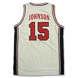 (ナイキ)Nike USA代表 #15 マジック・ジョンソン Dream Team Replica ユニフォーム （ホワイト）