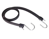 Rubber Tie Down Strap 45 in. Black