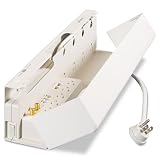 Concealed Surge Protector, 11 Outlets, 10ft Cord