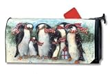 MailWraps Penguin Party Winter Mailbox Cover - B000VOQT5U