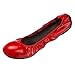 pluggz Womens Fold-up Ballet Flats