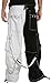 Tripp White & Black Two Tone Split Leg Pants with Zip Off Legs to Shorts