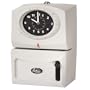 Lathem Time 1221 Manual model heavy-duty time recorder, gray