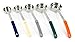 Excellante Portion Controllers Cooking Spoon, 1 Piece Mold, 4 oz, Green Handle