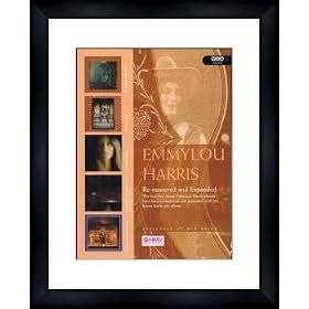 EMMYLOU HARRIS Remastered & Expanded - Framed Original Advert