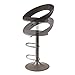 Winsome Bali Adjustable Airlift Stool, Woven Seat